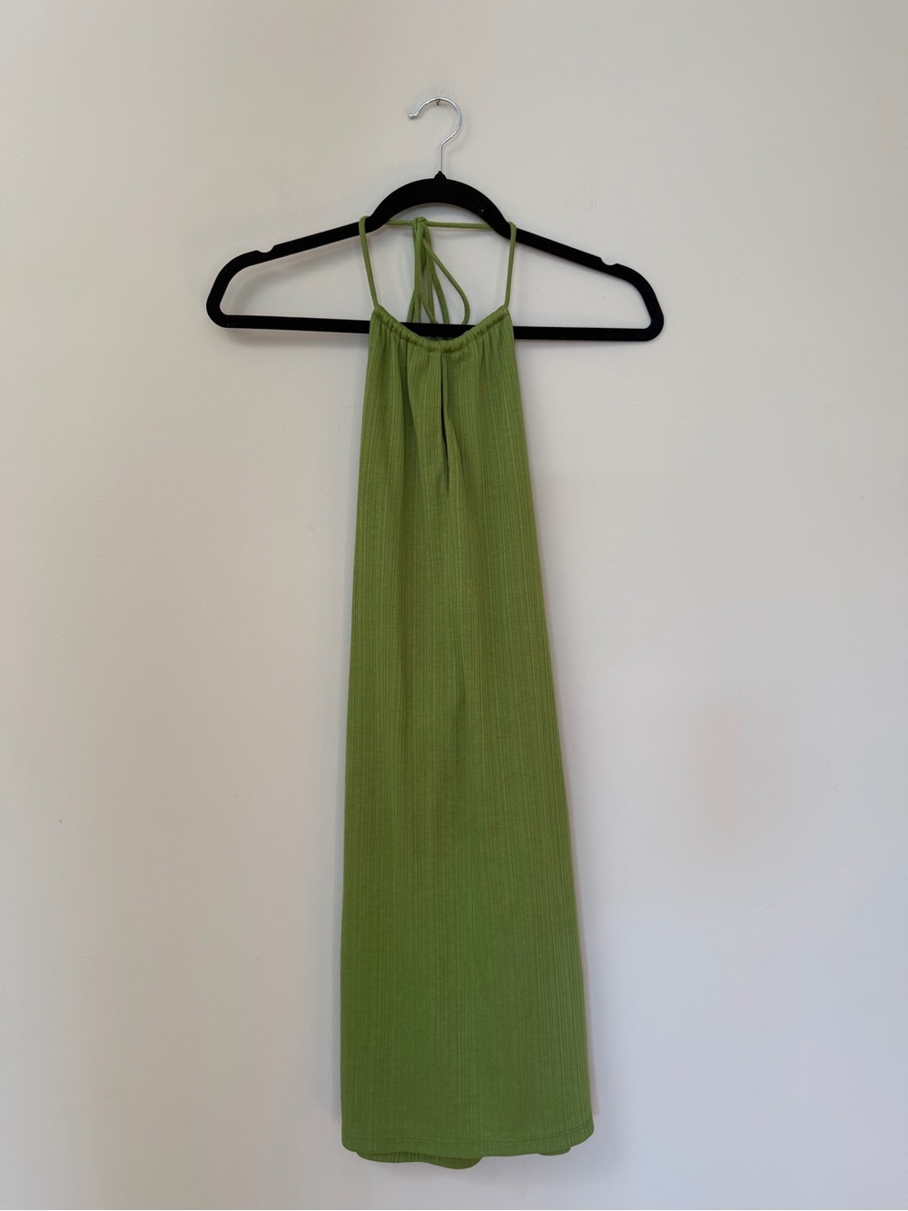Forever 21 Green Halter Mini Dress